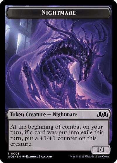 Nightmare Food 0012 Double Sided Token #6 // 12