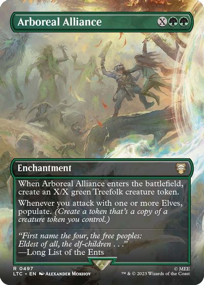 Arboreal Alliance Borderless #497