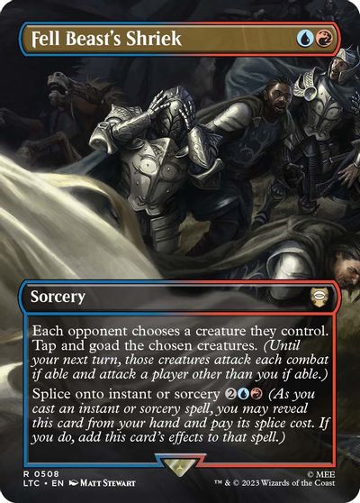 Fell Beasts Shriek Borderless #508