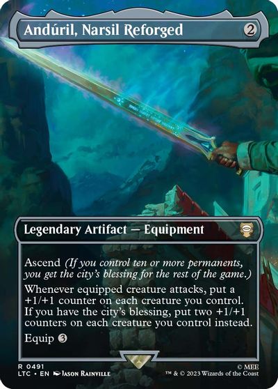 Anduril Narsil Reforged Borderless #491