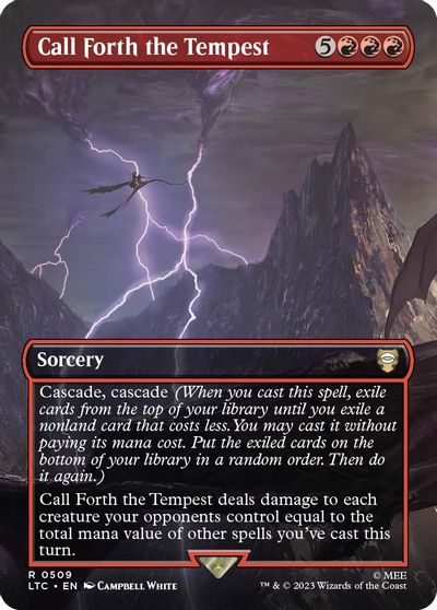 Call Forth the Tempest Borderless #509