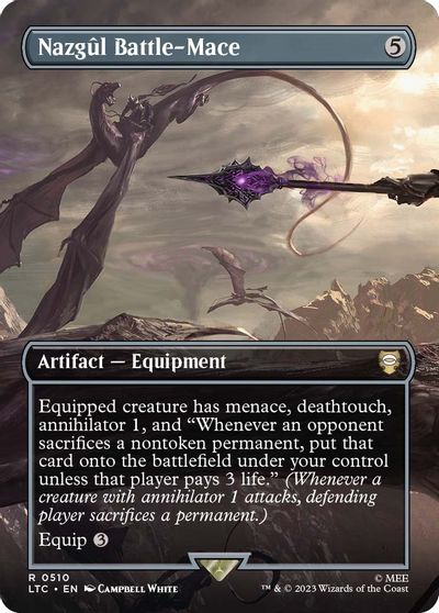 Nazgul Battle Mace Borderless #510
