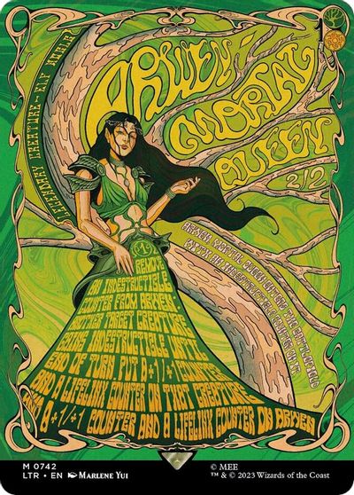 Arwen Mortal Queen Borderless Poster #742