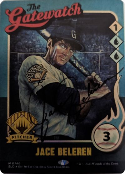 Jace Beleren 746 Autographed #746