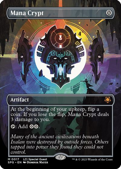 Mana Crypt Borderless
