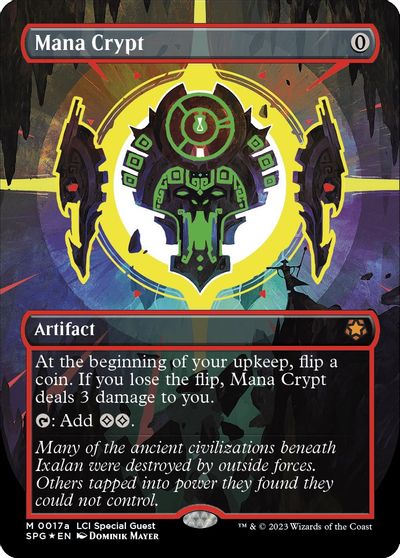 Mana Crypt 0017a Borderless