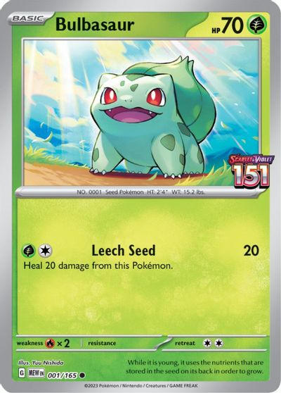 Bulbasaur [Stamped] #1