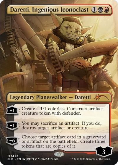 Daretti Ingenious Iconoclast Rainbow Foil #1422