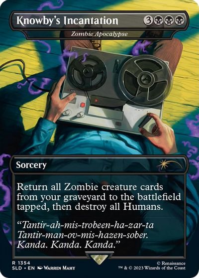 Knowbys Incantation Zombie Apocalypse #1354