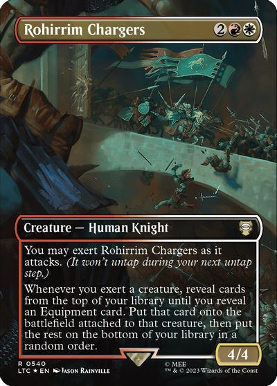 Rohirrim Chargers Borderless Surge Foil #540