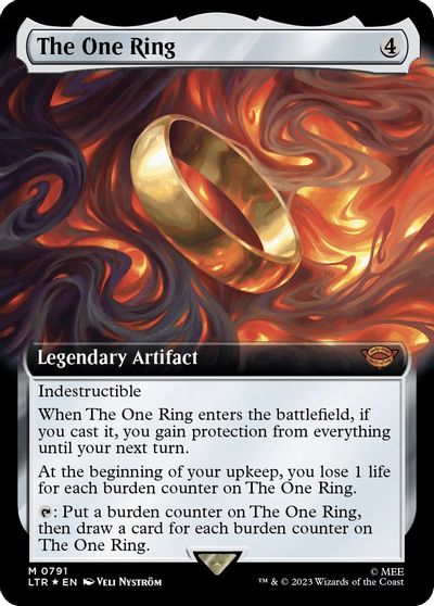 The One Ring Extended Art Surge Foil #791