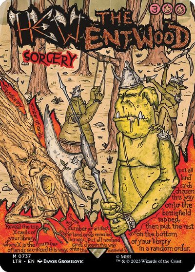 Hew the Entwood Borderless Poster #737