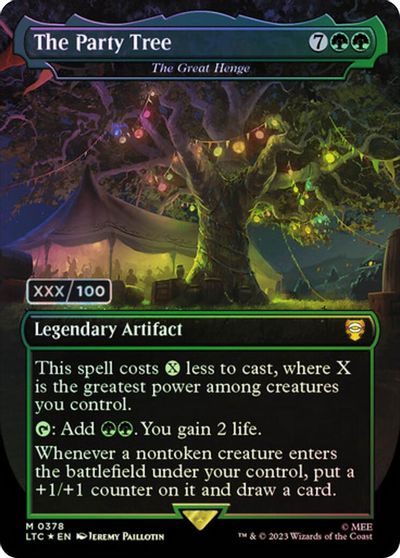 The Party Tree The Great Henge Serial Numbered #378