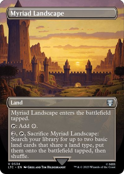 Myriad Landscape Borderless #534