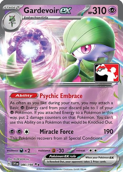 Gardevoir Ex [Prize Pack] #86