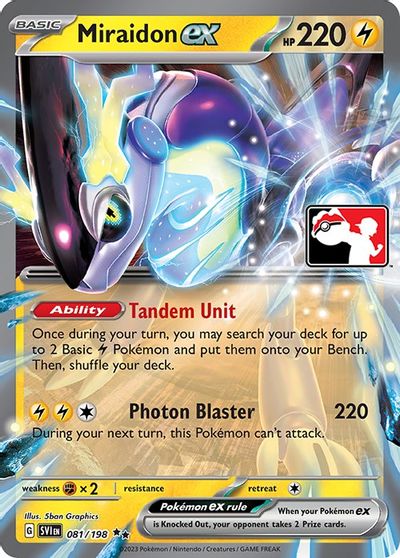 Miraidon ex [Prize Pack] #81