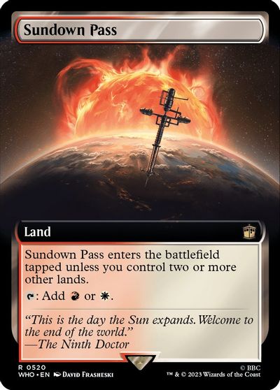Sundown Pass Extended Art #520