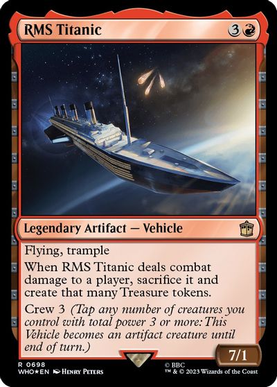 RMS Titanic Surge Foil #698