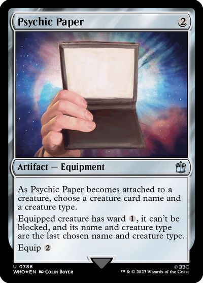 Psychic Paper Surge Foil #786