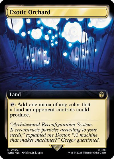 Exotic Orchard Extended Art #493