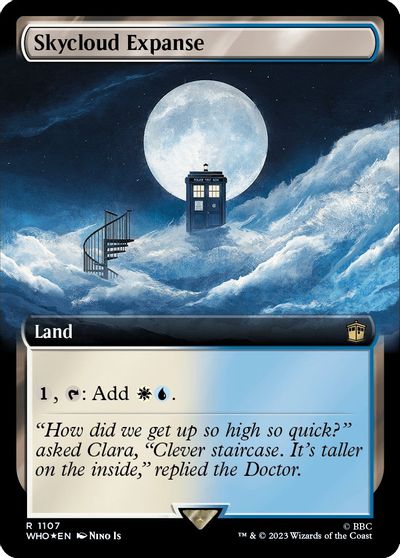 Skycloud Expanse Extended Art Surge Foil #1107