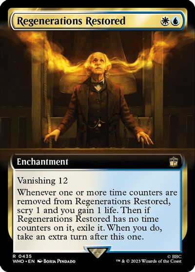 Regenerations Restored Extended Art #435
