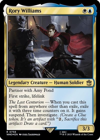 Rory Williams Surge Foil #758