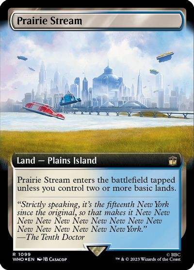 Prairie Stream Extended Art Surge Foil #1099