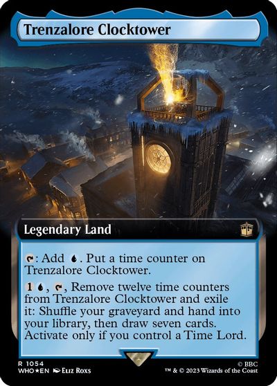 Trenzalore Clocktower Extended Art Surge Foil #1054