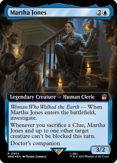 Martha Jones Extended Art Surge Foil #954