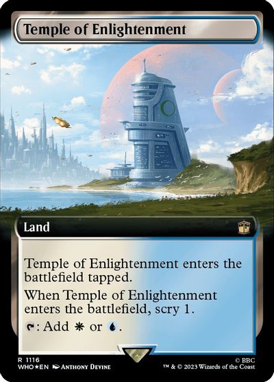 Temple of Enlightenment Extended Art Surge Foil #1116