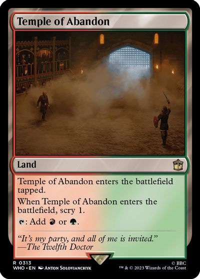 Temple of Abandon #313