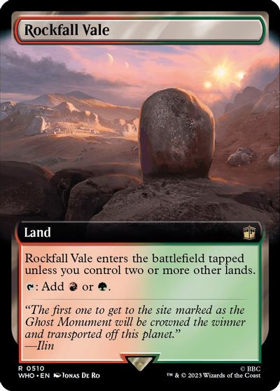 Rockfall Vale Extended Art #510