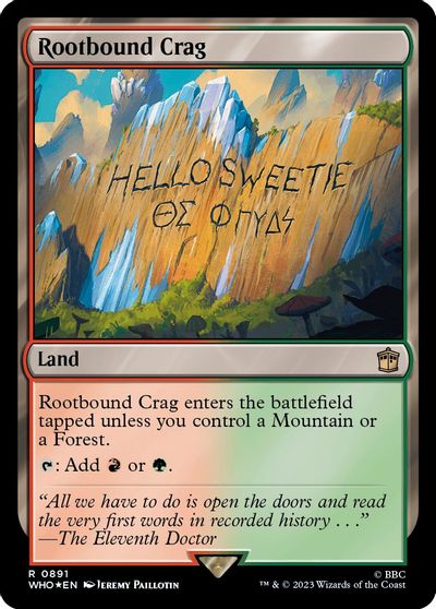 Rootbound Crag Surge Foil #891