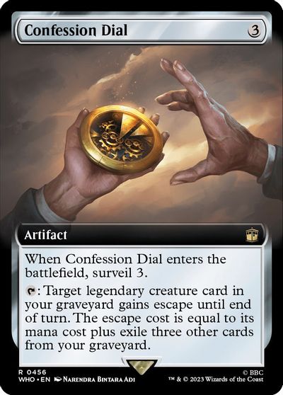 Confession Dial Extended Art #456