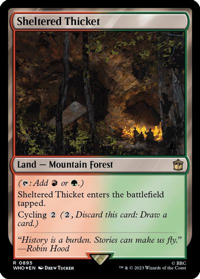 Sheltered Thicket Surge Foil #895