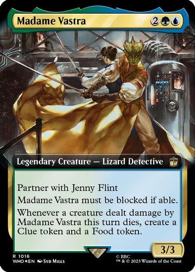 Madame Vastra Extended Art Surge Foil #1016