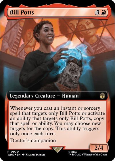 Bill Potts Extended Art Surge Foil #970