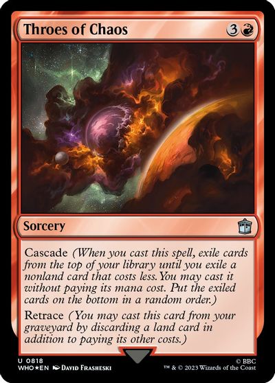 Throes of Chaos Surge Foil #818