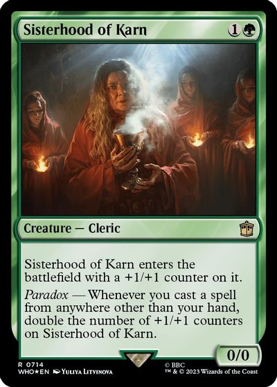 Sisterhood of Karn Surge Foil #714