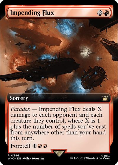 Impending Flux Extended Art #386