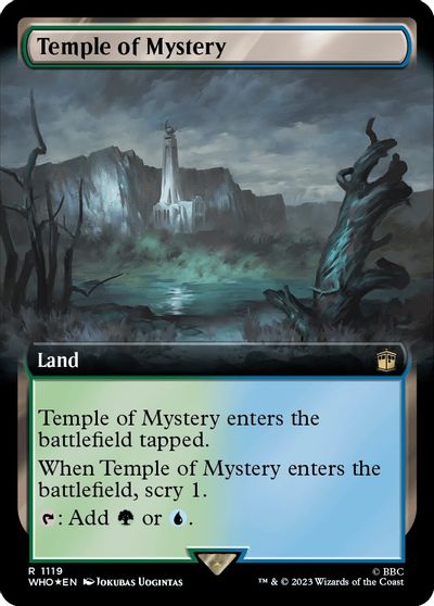 Temple of Mystery Extended Art Surge Foil #1119