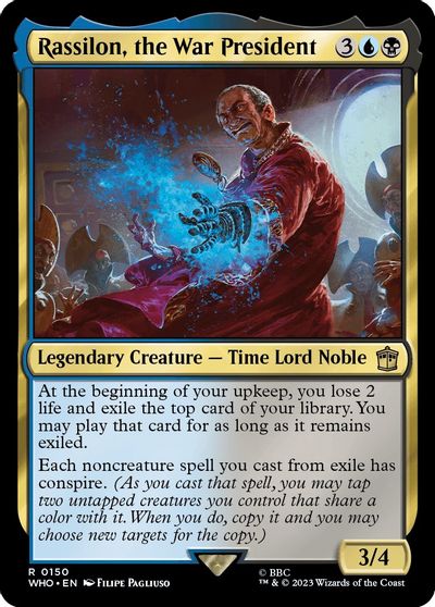 Rassilon the War President #150