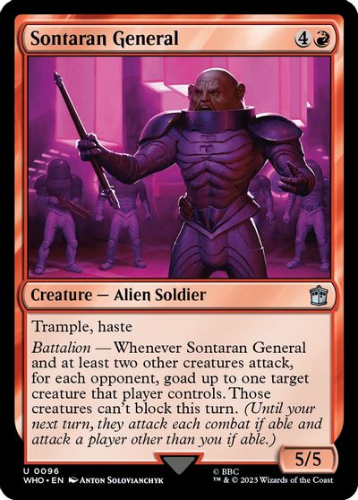 Sontaran General #96