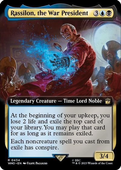 Rassilon the War President Extended Art #434