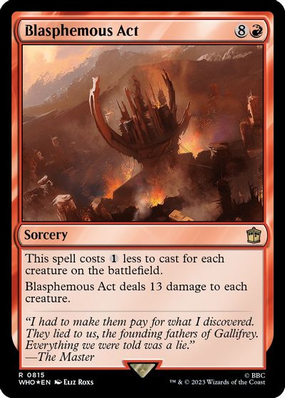 Blasphemous Act Surge Foil #815