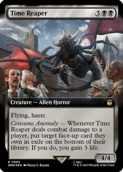 Time Reaper Extended Art Surge Foil #965