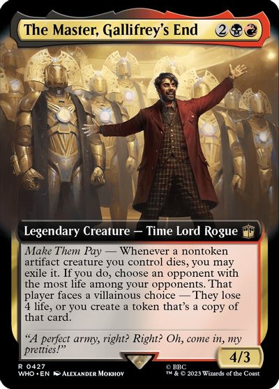 The Master Gallifreys End Extended Art #427