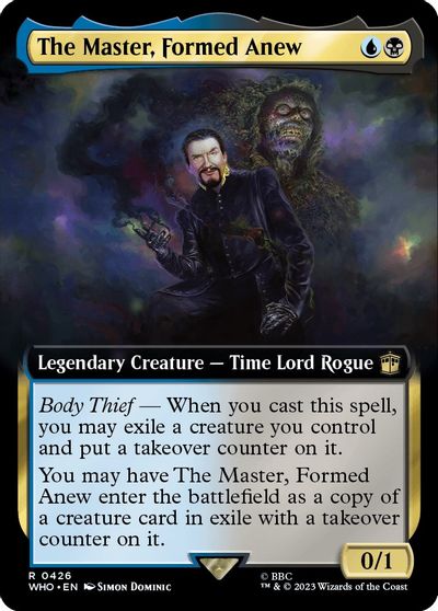 The Master Formed Anew Extended Art #426