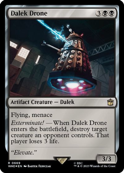 Dalek Drone Surge Foil #669